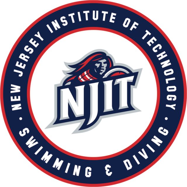 NJIT Medium Decal NJIT Swim and Dive Circular Decal - ONLINE ONLY
