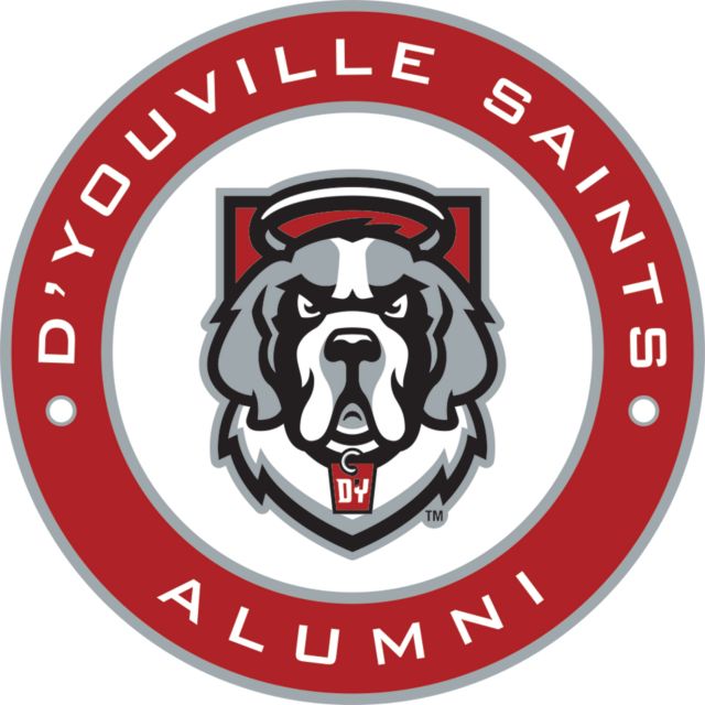 D Youville Medium Decal DYS - Alumni