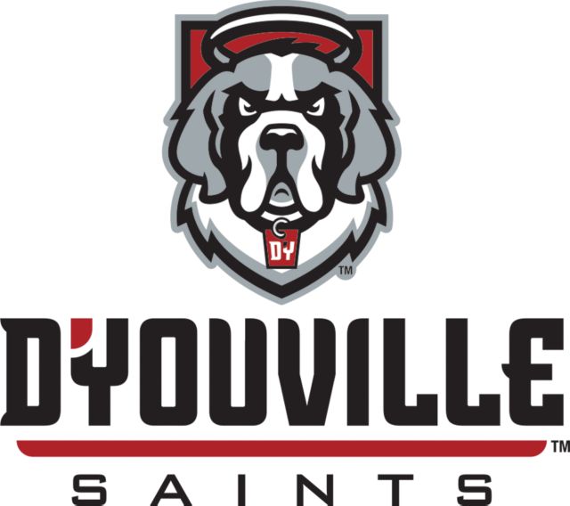 D Youville Large Decal D Youville Primary Athletics Mark