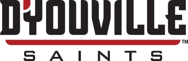 D Youville Large Decal D Youville Saints Athletics Wordmark