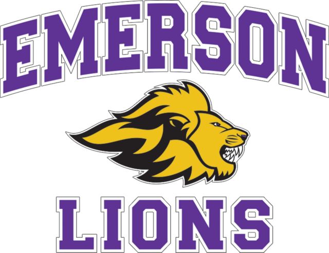 Emerson Medium Decal Emerson Lions w/ Mascot - ONLINE ONLY