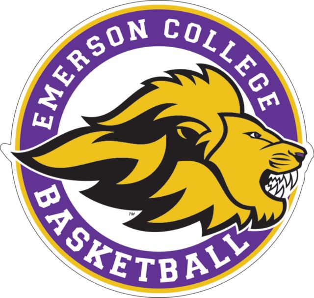 Emerson Medium Decal Emerson College w/ Mascot Baseball - ONLINE ONLY