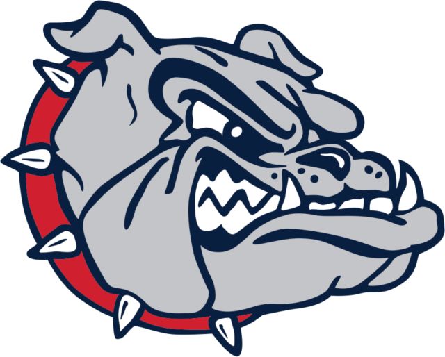 Gonzaga Medium Decal Bulldog Head - ONLINE ONLY