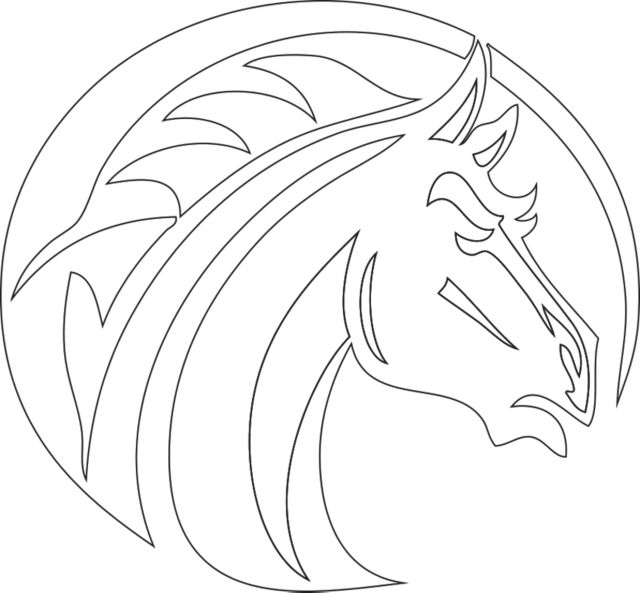 Fayetteville Large Decal Bronco - ONLINE ONLY