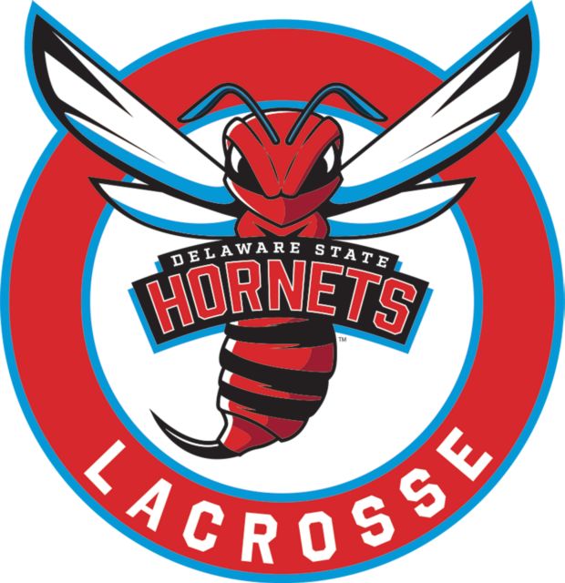 Delaware State Medium Decal Delaware State Lacrosse - ONLINE ONLY
