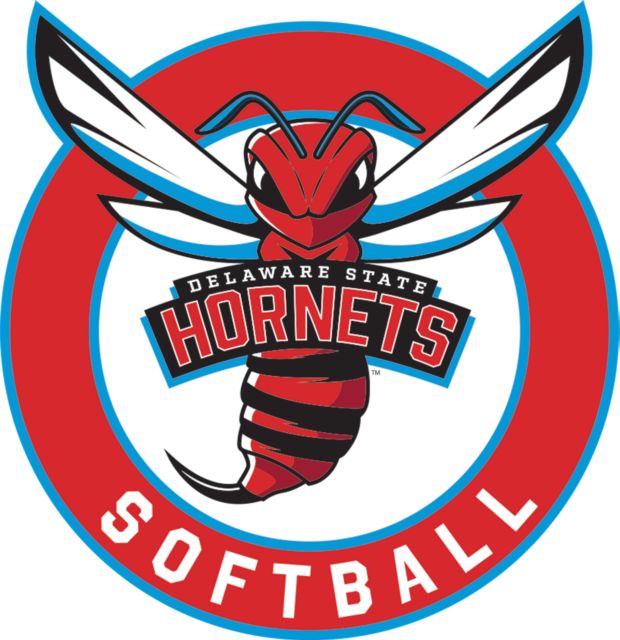 Delaware State Medium Decal Delaware State Softball - ONLINE ONLY