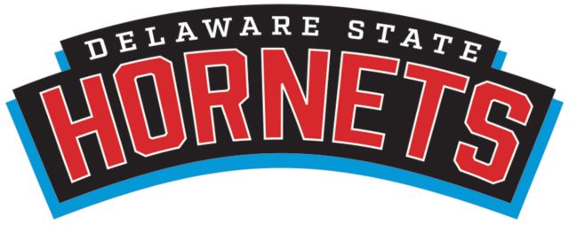 Delaware State Large Decal Delaware State Primary Athletic Wordmark - ONLINE ONLY