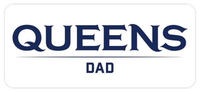 Queens U of Charlotte Medium Decal Queens -  Dad - ONLINE ONLY