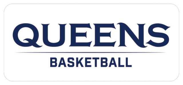Queens U of Charlotte Medium Decal Queens -  Basketball - ONLINE ONLY