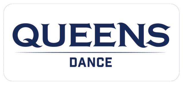 Queens U of Charlotte Medium Decal Queens -  Dance - ONLINE ONLY