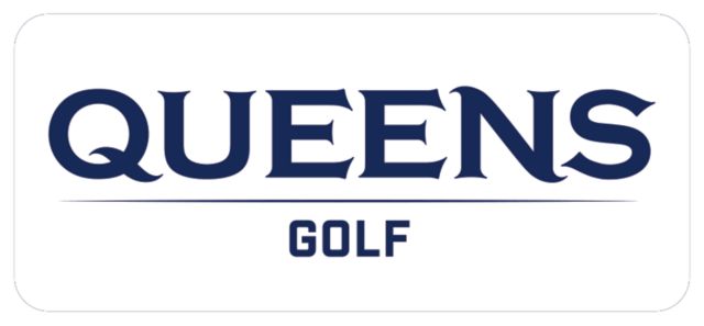Queens U of Charlotte Medium Decal Queens -  Golf - ONLINE ONLY
