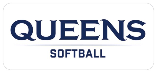 Queens U of Charlotte Medium Decal Queens -  Softball - ONLINE ONLY