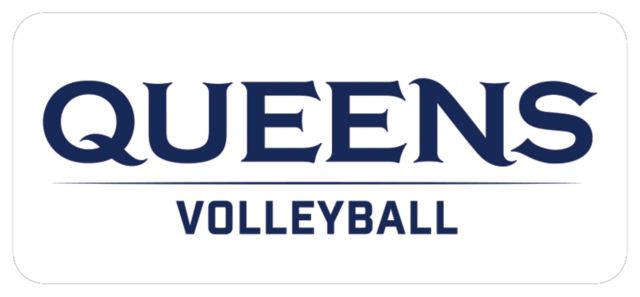Queens U of Charlotte Medium Decal Queens -  Volleyball - ONLINE ONLY