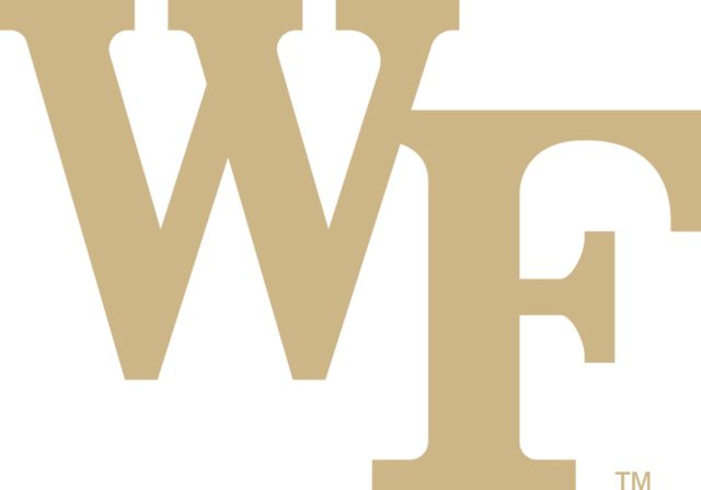 Wake Forest Medium Decal WF - ONLINE ONLY