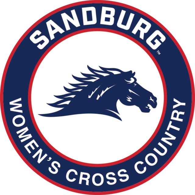 Carl Sandburg Medium Decal Womens Cross Country - Sandburg - ONLINE ONLY