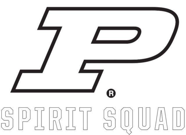 Purdue Medium Decal Purdue P - Spirit Squad
