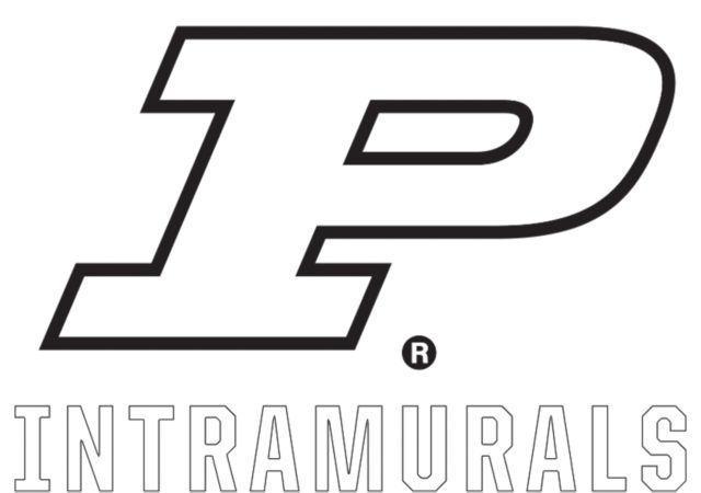 Purdue Medium Decal Purdue P - Intramurals