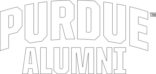 Purdue Medium Decal Arched Purdue Alumni