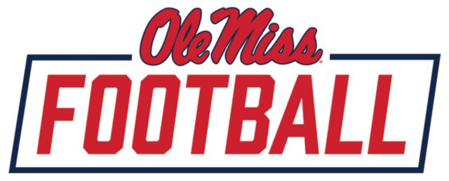 Ole Miss Medium Decal Ole Miss Football Bar - ONLINE ONLY
