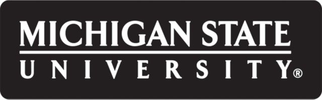 Michigan State Medium Decal Michigan State University Institutional Mark - ONLINE ONLY