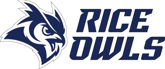 Rice Extra Large Decal Rice Owls Stacked - ONLINE ONLY