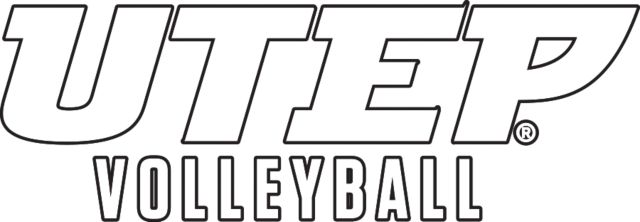 UTEP Medium Decal UTEP Volleyball - ONLINE ONLY
