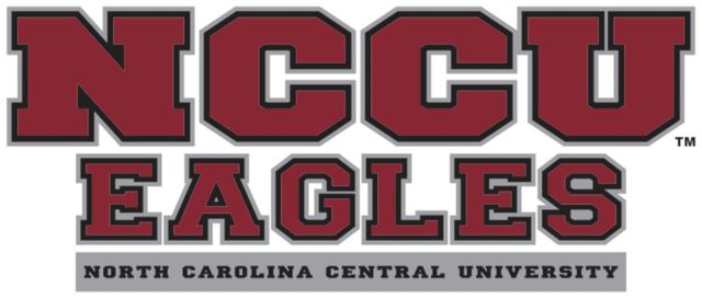 North Carolina Central Large Decal NCCU Eagles Stacked Wordmark - ONLINE ONLY