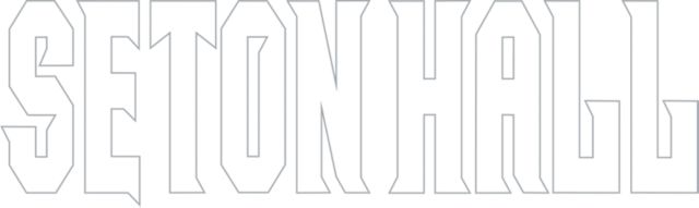 Seton Hall Medium Decal Seton Hall Wordmark - ONLINE ONLY