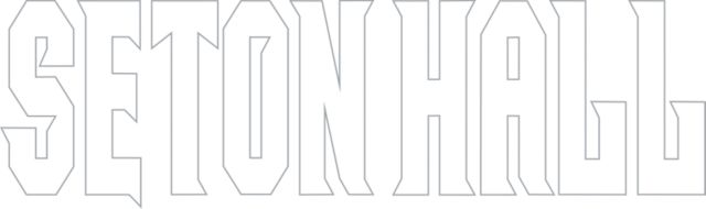 Seton Hall Large Decal Seton Hall Wordmark - ONLINE ONLY