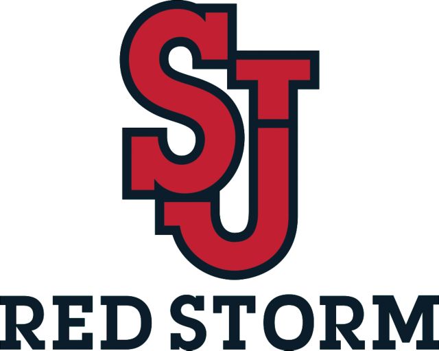 St. Johns Extra Large Decal SJ Redstorm Stacked - ONLINE ONLY