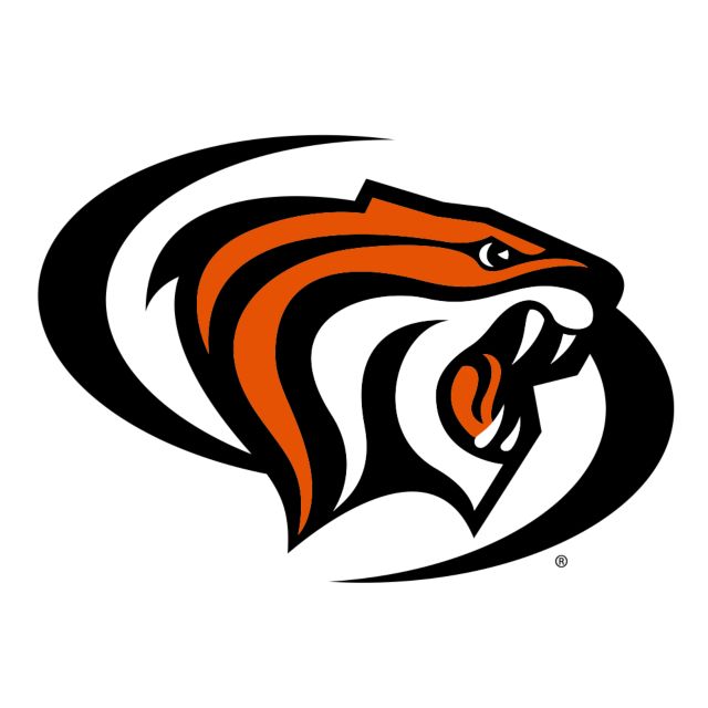 Pacific Tigers Large Decal Pacific Powercat Primary Mark - ONLINE ONLY