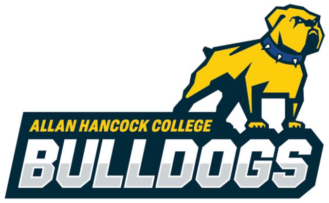 Allan Hancock Medium Decal Allan Hancock College Bulldogs with Mascot - ONLINE ONLY