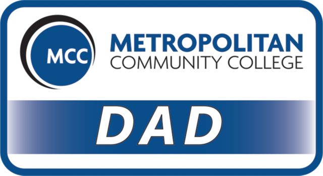 Metropolitan River  Medium Decal Dad - Metropolitan Community College - ONLINE ONLY