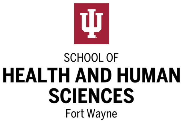 Indiana Medium Decal IU Fort Wayne School of Health and Human Sciences Stacked - ONLINE ONLY