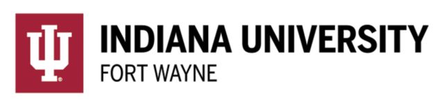 Indiana Medium Decal Indiana University Fort Wayne Horizontal - ONLINE ONLY