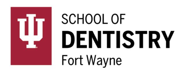Indiana Medium Decal IU Fort Wayne School of Dentistry Horizontal - ONLINE ONLY