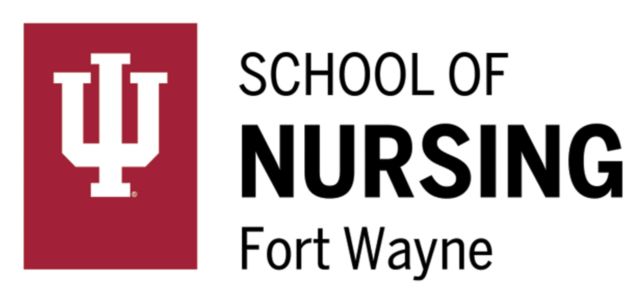 Indiana Medium Decal IU Fort Wayne School of Nursing Horizontal - ONLINE ONLY