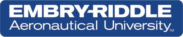 Embry Riddle Worldwide Medium Decal ERAU Wordmark - ONLINE ONLY