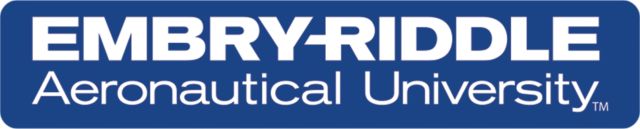 Embry Riddle Worldwide Extra Large Decal ERAU Wordmark - ONLINE ONLY