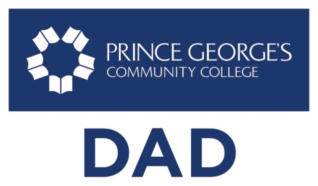 Prince George Medium Decal Prince Georges Community College Dad - ONLINE ONLY
