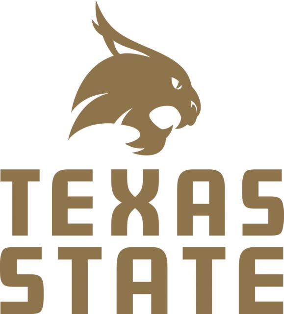 Texas State Large Decal Texas State Logo Stacked - ONLINE ONLY
