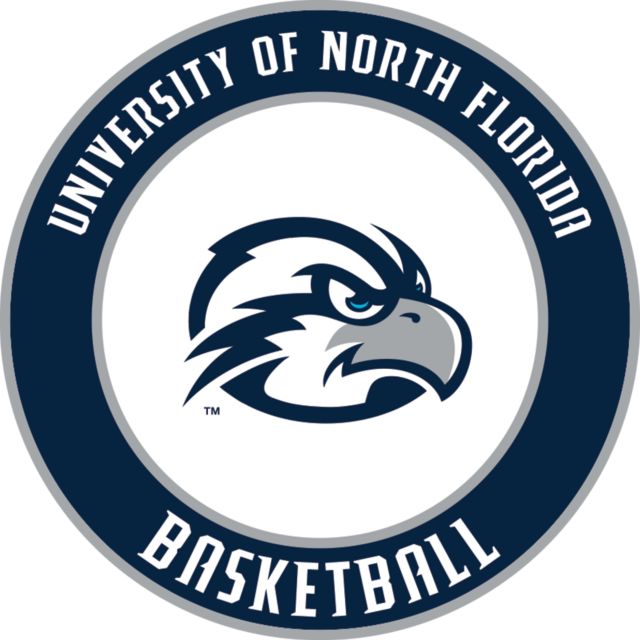 North Florida Medium Decal Ospreys Basketball - ONLINE ONLY