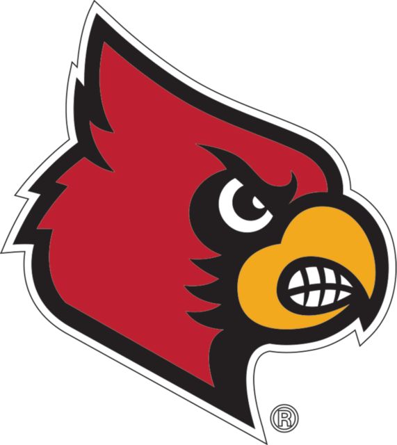 Louisville Medium Decal Primary Mark - ONLINE ONLY