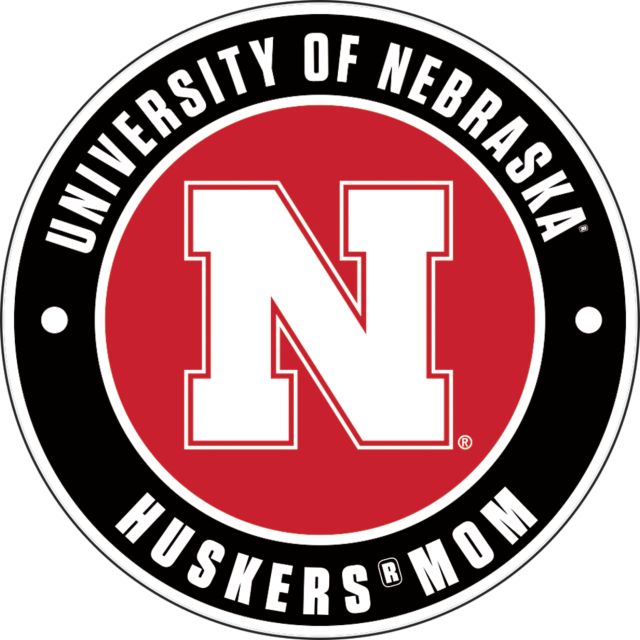 Nebraska Medium Decal Huskers Mom - ONLINE ONLY