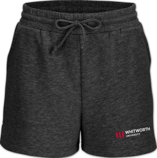 Whitworth Boxercraft Womens Fleece Short Whitworth University Primary Mark - ONLINE ONLY