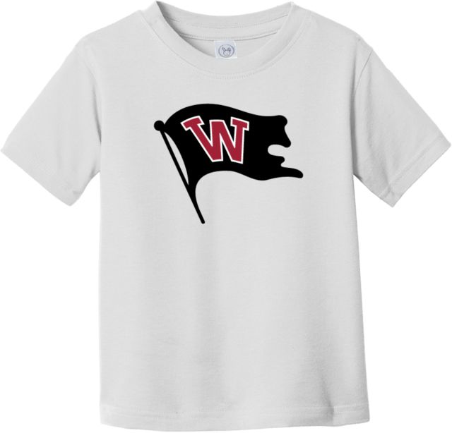 Whitworth Toddler T Shirt Whitworth Flag - ONLINE ONLY