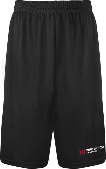 Whitworth Performance Classic 9 Inch Short Whitworth University Primary Mark - ONLINE ONLY
