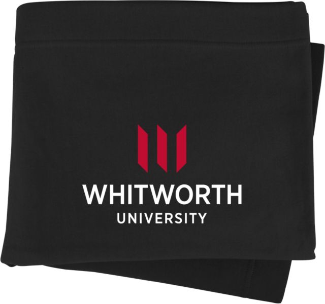Whitworth Sweatshirt Blanket Whitworth University Primark Mark Stacked - ONLINE ONLY
