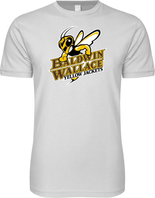 Baldwin Wallace Next Level SoftStyle T Shirt Baldwin Wallace Yellow Jackets Primary Athletics - ONLINE ONLY