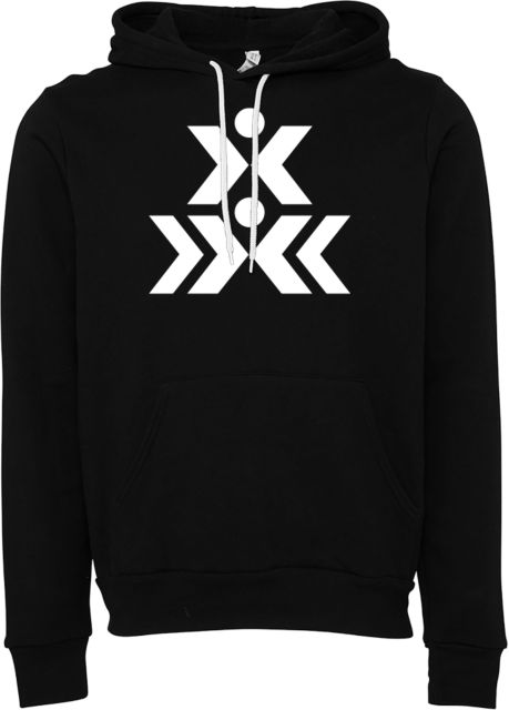 Baldwin Wallace Bella + Canvas Fleece Hood Baldwin Wallace Stunt - ONLINE ONLY